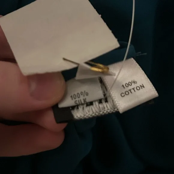 NEW Peter Cohen Elegant Eyelet Lace Sleeveless Dress - Olive Green 100% cotton - Picture 11 of 14